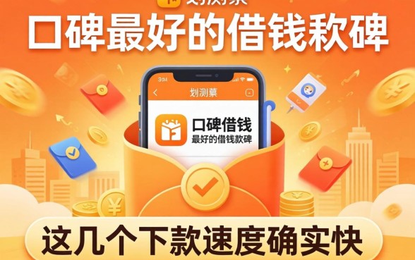 实测口碑最好的借钱软件：这几个下款速度确实快