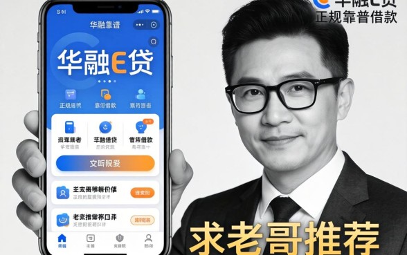 有没有类似华融e贷那种正规靠谱的借款APP?求老哥推荐几个下款稳的口子!