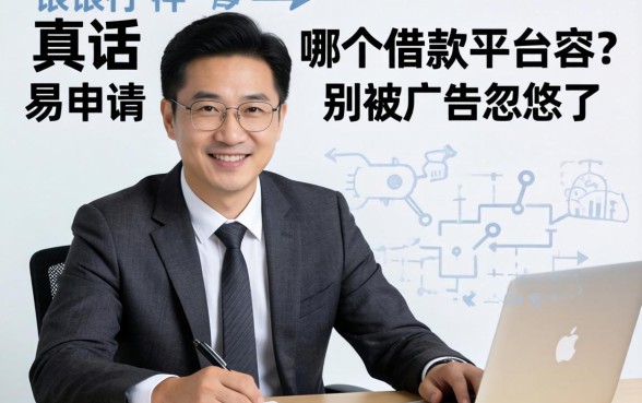 银行经理说真话:哪个借款平台容易申请?别被广告忽悠了