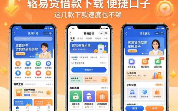 类似轻易贷借款app下载的便捷口子，这几款下款速度也不赖