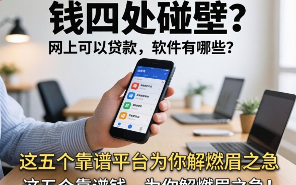 急需用钱却四处碰壁?网上可以贷款的软件有哪些呢,这五个靠谱平台为你解燃眉之急