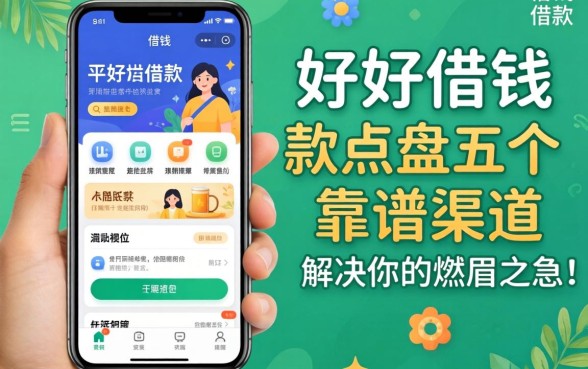 手机有哪些好借钱的平台可以借款？盘点五个靠谱渠道，解决你的燃眉之急！