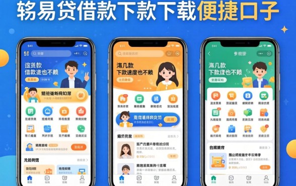 类似轻易贷借款app下载的便捷口子，这几款下款速度也不赖