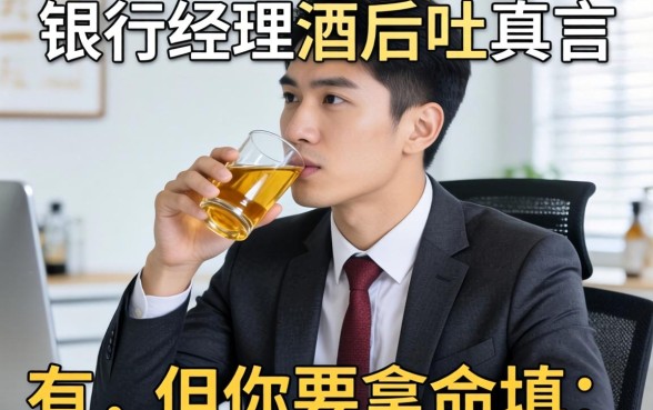 有不看征信的现金贷吗？银行经理酒后吐真言：有，但你要拿命填