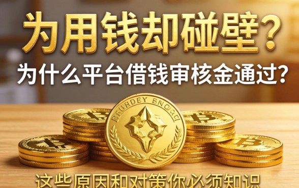 急用钱却碰壁？为什么平台借钱审核不通过？这些原因和对策你必须知道