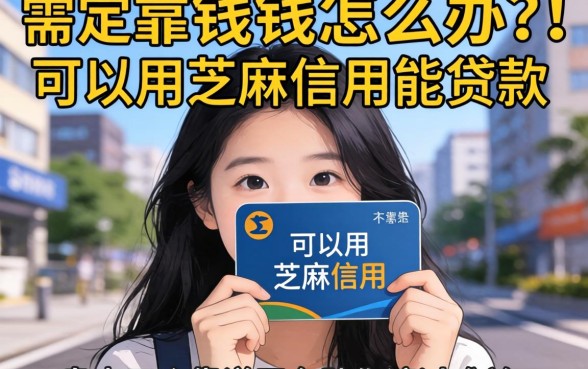 急需用钱怎么办?可以用芝麻信用能贷款吗?盘点五个靠谱平台助你渡过难关