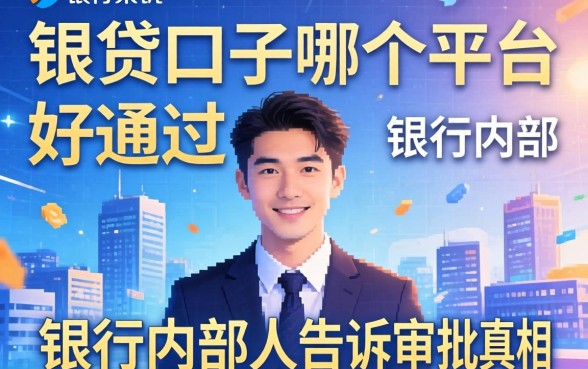 小贷口子哪个平台好通过？银行内部人告诉你审批真相