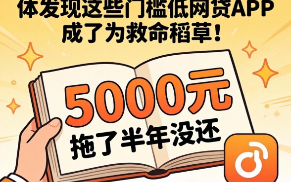 我借了5000元拖了半年没还，却发现这些门槛低的网贷APP成了救命稻草