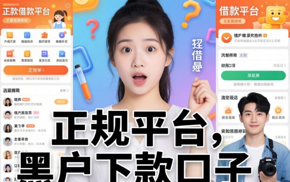 我试了市面上几十款借款平台，发现正规平台和黑户下款口子的真相让人意外