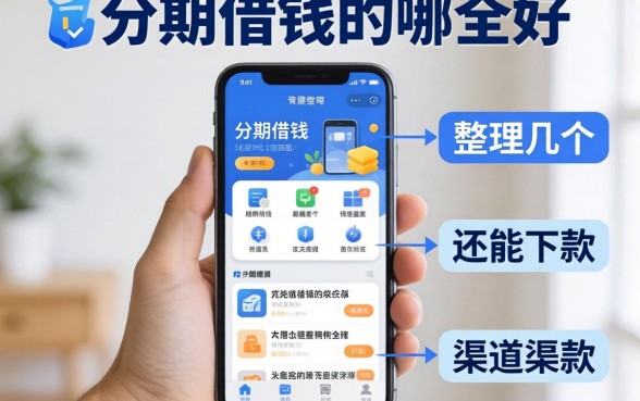 手机分期借钱的哪个好？整理了几个还能下款的渠道