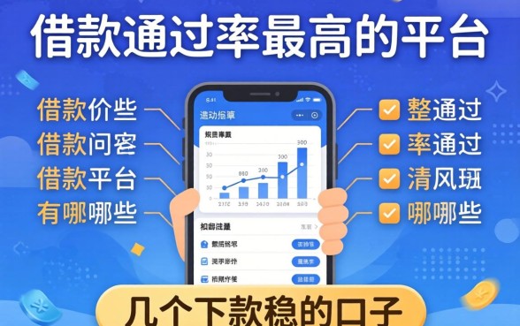 揭秘借款通过率最高的平台有哪些，整理了几个下款稳的口子