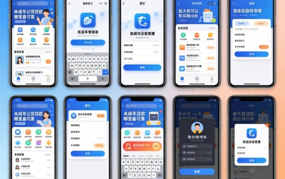 我试了十几款软件,发现未成年小额贷款哪里最可靠和黑户可以做大额贷款app背后的真相