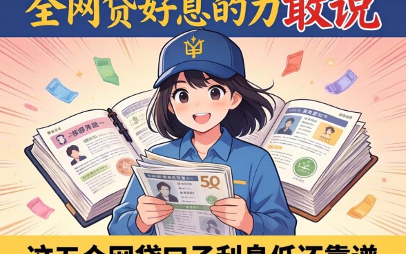 我翻遍全网才敢说,这五个网贷口子利息低还靠谱