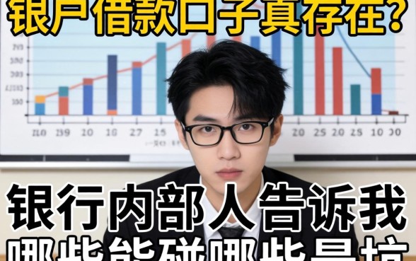 黑户借款口子真存在？银行内部人告诉你哪些能碰哪些是坑