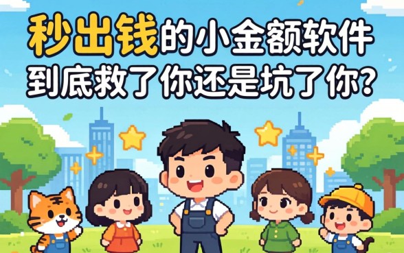 那些秒出钱的小额软件，到底救了你还是坑了你？