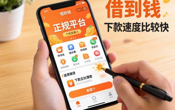 盘点容易借到钱的正规平台软件，这几个下款速度比较快