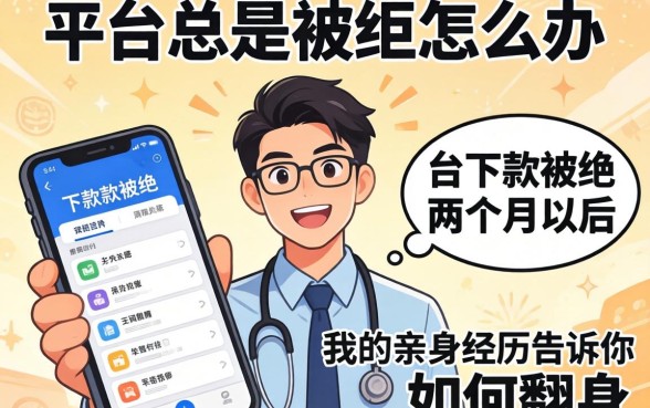 申请总是被拒怎么办?平台下款被拒 两个月以后,我的亲身经历告诉你如何翻身