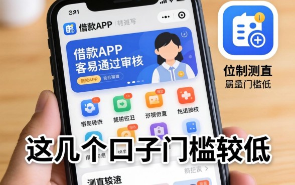 实测哪一款借款app容易通过审核的，这几个口子门槛较低