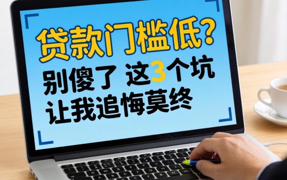 网上贷款门槛低？别傻了，这3个坑让我追悔莫及