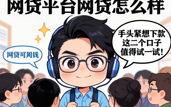 网贷平台网贷怎么样？手头紧想下款，这几个口子值得试一试！