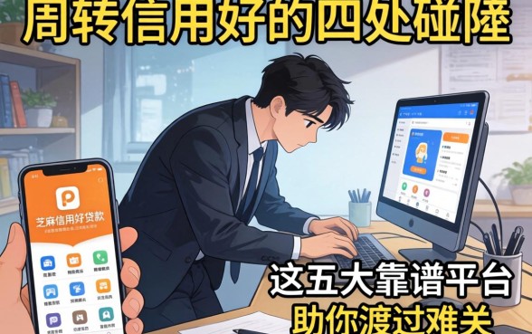 急需周转却四处碰壁？芝麻信用好的贷款软件有哪些？这五大靠谱平台助你渡过难关
