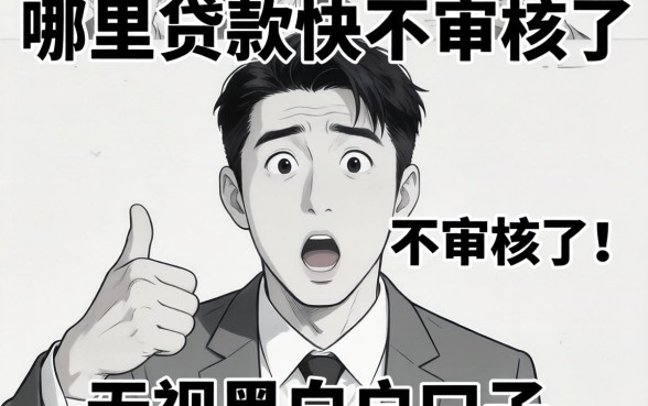 我试了几个所谓哪里贷款快不审核了和无视黑白户口子,结果有点意外