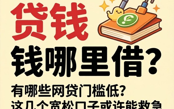 急需用钱哪里借?有哪些网贷门槛低?这几个宽松口子或许能救急