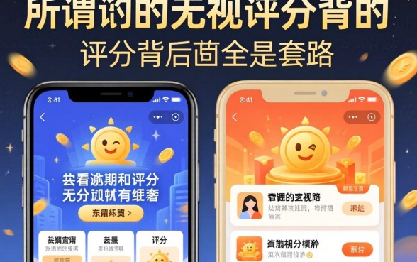我试了那些不看逾期和评分的平台，发现所谓的无视评分背后全是套路