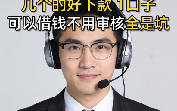我试了几个所谓的好下款的口子，发现可以借钱不用审核的口子背后全是坑