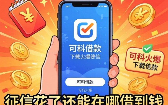 我来数科借款app下载火爆背后，征信花了还能在哪借到钱