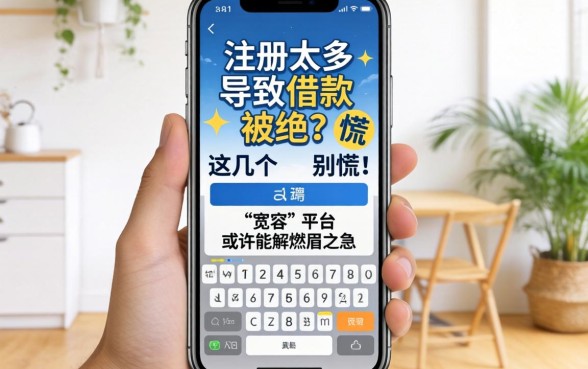 手机号注册太多导致借款被拒？别慌，这几个“宽容”平台或许能解燃眉之急