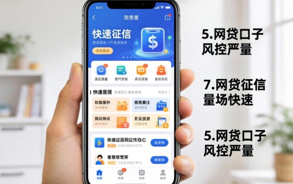 快速查看个人征信,详细阐述5个网贷口子风控不严的app