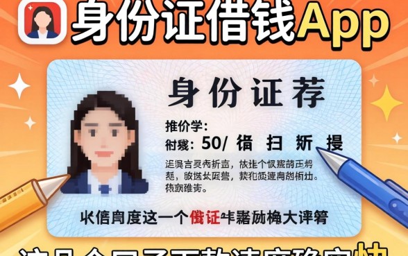 有身份证借钱app推荐：这几个口子下款速度确实快
