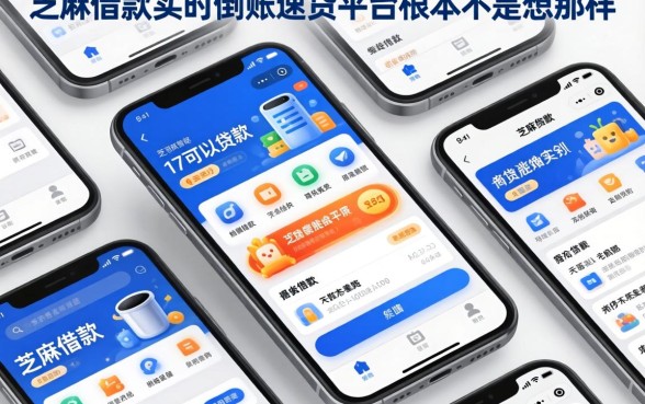 我试了几个年满17可以贷款的软件，发现芝麻借款实时到账速借平台根本不是想的那样