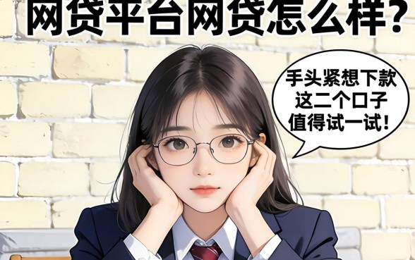 网贷平台网贷怎么样？手头紧想下款，这几个口子值得试一试！