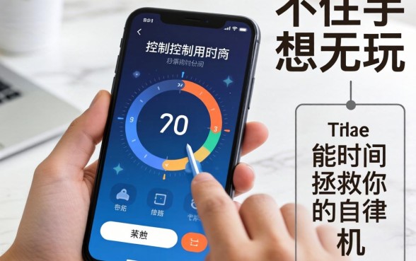 总是管不住手想玩手机？有哪些软件可以控制手机使用时间能拯救你的自律危机？