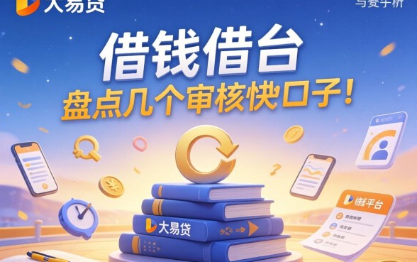 类似光大易贷的借钱平台有哪些?盘点几个审核快的口子