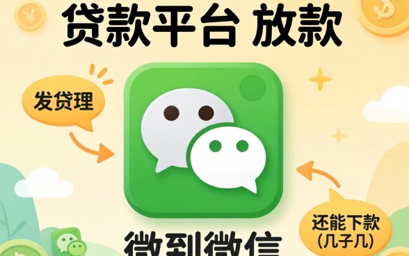 有没有什么贷款平台可以放款到微信？整理几个还能下款的口子