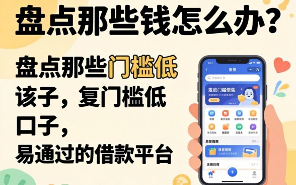 急需用钱怎么办？盘点那些门槛低的口子，易通过的借款平台有哪些软件？