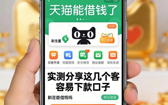 手机天猫能借钱吗？实测分享这几个容易下款的口子
