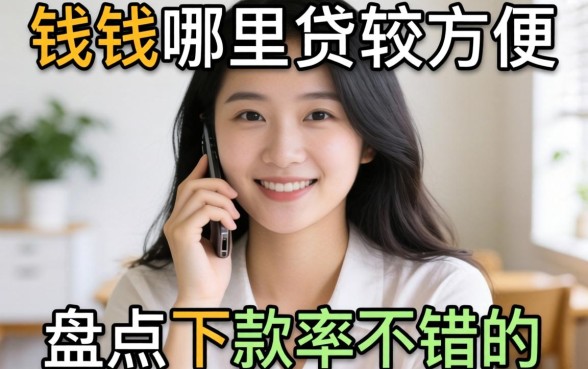 急需用钱哪里贷比较方便些？盘点两个下款率不错的渠道