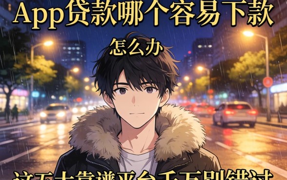 深夜急需资金周转怎么办？2026app贷款哪个容易下款？这五大靠谱平台千万别错过