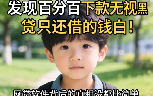 我试了那些宣称小额贷款只还借的钱的平台，发现百分百下款无视黑白户网贷软件背后的真相没那么简单