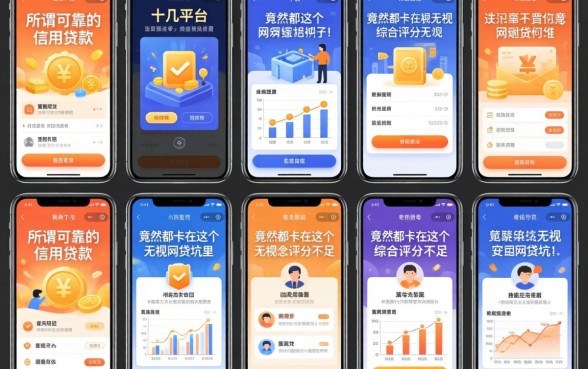 我试了十几个平台，发现所谓可靠的信用贷款有哪些，竟然都卡在这个无视综合评分不足的网贷坑里