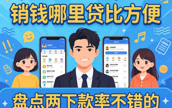 急需用钱哪里贷比较方便些？盘点两个下款率不错的渠道