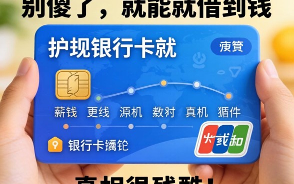 有没有不用银行卡就能借到钱的软件？别傻了，真相很残酷