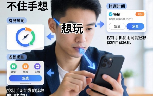 总是管不住手想玩手机？有哪些软件可以控制手机使用时间能拯救你的自律危机？
