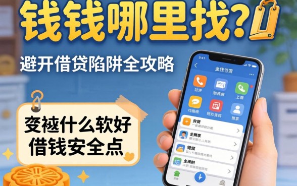 急需用钱哪里找？手机什么软件好借钱安全点？避开借贷陷阱全攻略