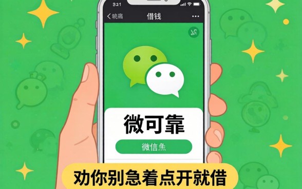 微信有哪些借钱的软件可靠？这事儿我劝你别急着点开就借
