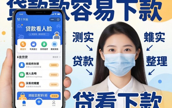 有哪些贷款软件不看人脸？实测整理出这几款容易下款的